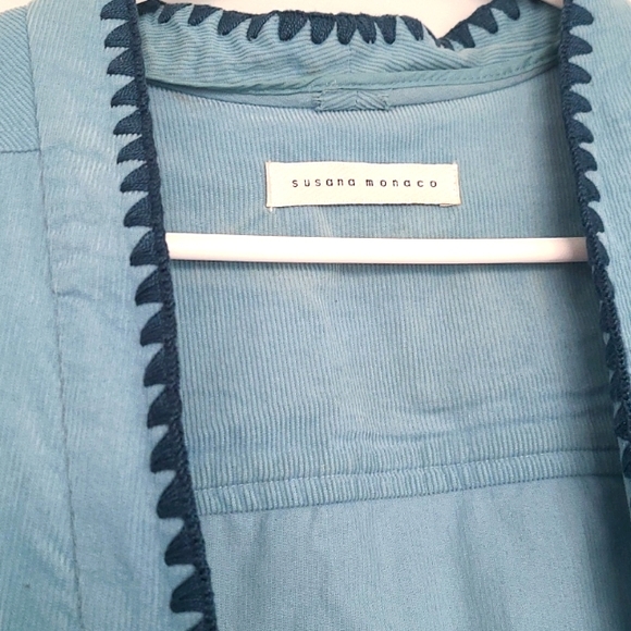 Susana Monaco blue tie vest. Size S. - Picture 4 of 4